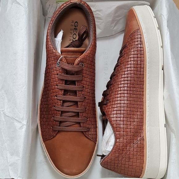 🎁 Geox Ariam Woven City Men's Sneaker - Picture 10 of 10